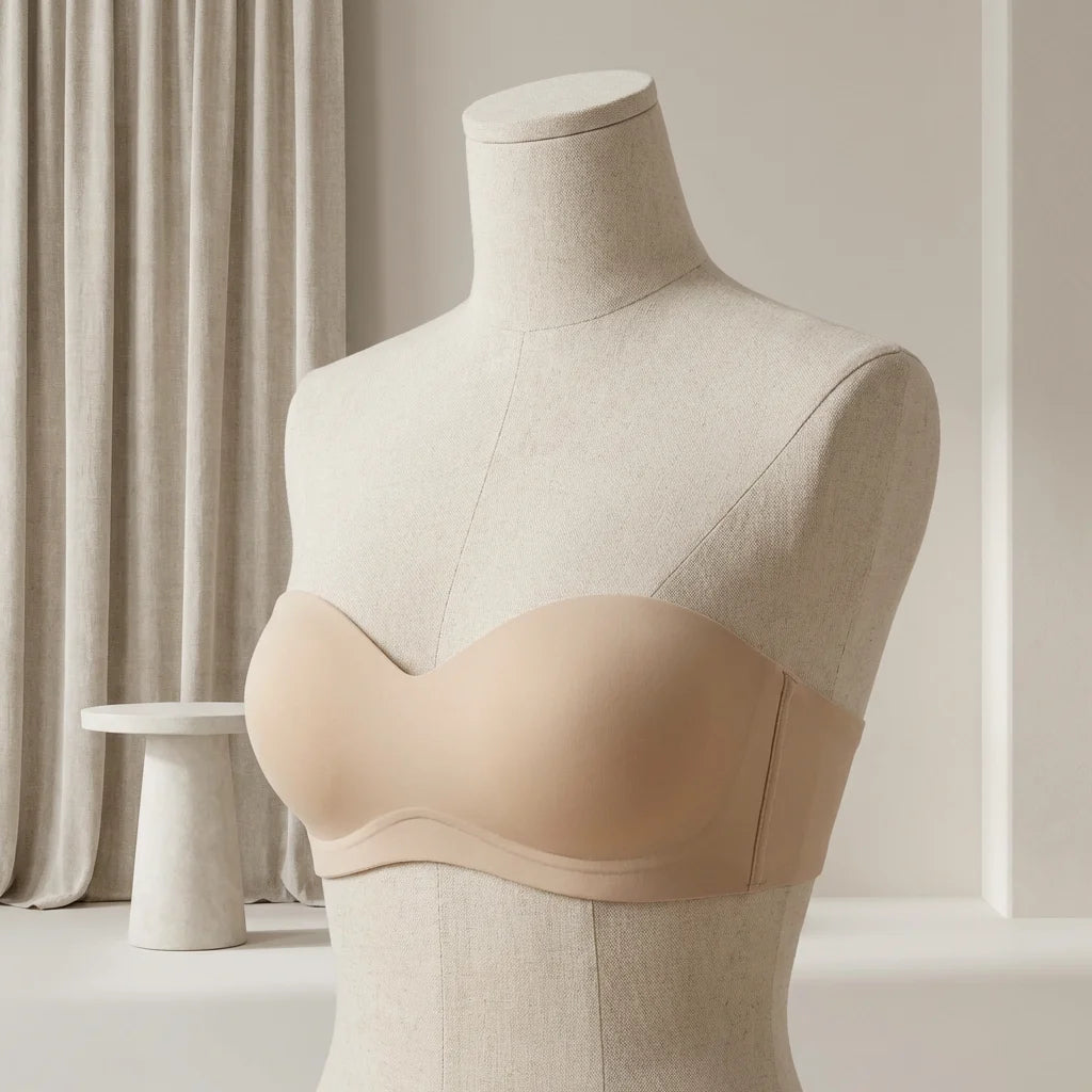 Wireless Seamless Strapless Bra